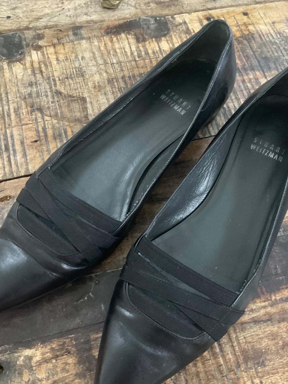 Stuart Weitzman black shoes,8M. - Picture 3 of 10